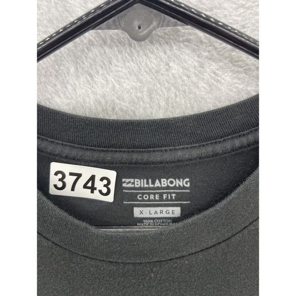 Billabong Kids Shirt Solid Black Short Sleeve Size XL Cotton Aloha Surfer - Picture 6 of 9